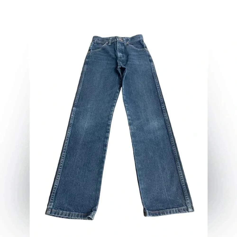 Wrangler Cowboy Cut Western Jeans 13MWZJP 100% Cotton Boy’s size 12 Slim
